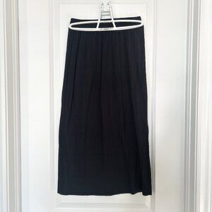 Wilfred Pleated Plisse Celesse Midi Skirt